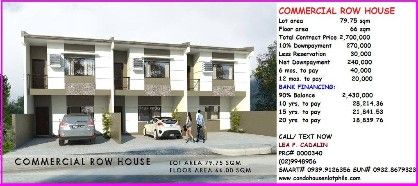 house lot, commercial space in san mateo, townhouse in san mateo, crystal dreams in guitnang bayan, -- Condo & Townhome -- Rizal, Philippines
