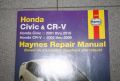 haynes honda civic 2001 to 2010 crv 2002 to 2009 repair manual, -- Home Tools & Accessories -- Pasay, Philippines
