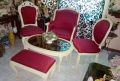 elegant italian hard wood 5 pc sala set, -- Furniture & Fixture -- Metro Manila, Philippines
