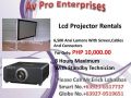 projector for rent, -- Rental Services -- Metro Manila, Philippines
