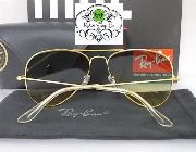 RAY BAN  RAYBAN AVIATOR LARGE METAL RB3025 MATTE GOLD FRAME -- Eyeglass & Sunglasses -- Metro Manila, Philippines