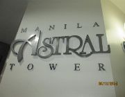 MANILA ASTRAL TOWER UNIT FOR SALE -- Apartment & Condominium -- Metro Manila, Philippines