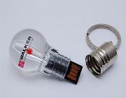 Light bulb, usb, crystal usb, usb flash drive, laser engrave, corporate giveways -- Storage Devices -- Quezon City, Philippines