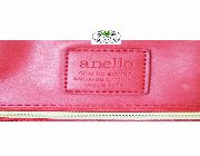 ANELLO BAG - LEATHER CONVERTIBLE RED BAG - MSS001K -- Bags & Wallets -- Metro Manila, Philippines