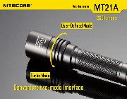 Nitecore MT21A - Ultra-long Range 2xAA Flashlight; 260 Lumens; 200 meters torch light AA -- Camping and Biking -- Metro Manila, Philippines