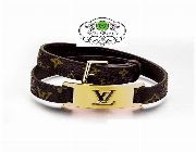 LOUIS VUITTON GENUINE LEATHER BRACELET - KSGYD-LV2009 -- Jewelry -- Metro Manila, Philippines