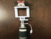 cartoon characters monopod selfie stick extendable audio cable wired, -- Mobile Accessories -- Metro Manila, Philippines