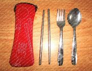 travel cutlery set with neoprene pouch, -- Home Tools & Accessories -- Metro Manila, Philippines