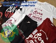 T-Shirt, Drifit, Raglan, Polo, Lonsleeve, Hoodies, T-Shirt printing, Customized printing, corporate giveaways, souvenir, personalized printing -- Other Services -- Metro Manila, Philippines