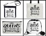 Customized ,Tote Drawstring, BodyBag, Pouch, Born Queens, homemallph, empressjhesslyfabshop, grocers247 -- Bags & Wallets -- Metro Manila, Philippines