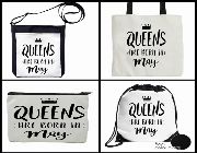 Customized ,Tote Drawstring, BodyBag, Pouch, Born Queens, homemallph, empressjhesslyfabshop, grocers247 -- Bags & Wallets -- Metro Manila, Philippines