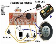 KD9561 ,CK9561 ,Voice Module Alarm Module 4 Kind of Sound DIY Kit -- All Electronics -- Cebu City, Philippines