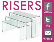 Acrylic Risers / Display Risers/ Table Top Risers -- Advertising Services -- Metro Manila, Philippines