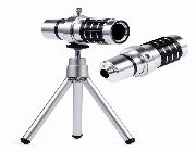 12x Mobile Telephoto Lens Clamp Type Smartphone Monocular Telescope -- Mobile Accessories -- Metro Manila, Philippines