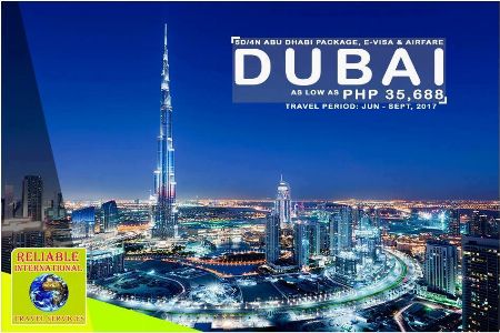 dubai tour packages from manila