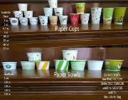 paper cups, paper bowls, paper cup, paper bowl, cup, bowl -- Food & Beverage -- Metro Manila, Philippines