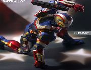 Marvel Play Imaginative Alloy 18 Inch Scale Iron Man Ironman Patriot War Machine Figure -- Action Figures -- Metro Manila, Philippines