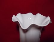 Nikko White Flower Vase -- All Home Decor -- Marikina, Philippines