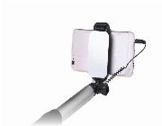 Portable Selfie Stick Monopod Cable with Mirror and Button Shutter -- Mobile Accessories -- Marikina, Philippines