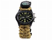 YUZE Outdoor Survival Time Watch Compass Bracelet Clock -- Watches -- Metro Manila, Philippines