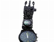 YUZE Outdoor Survival Time Watch Compass Bracelet Clock -- Watches -- Metro Manila, Philippines
