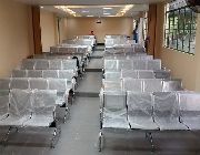 3 Seater Chrome Gang Chair - Office Furniture -- Office Furniture -- Metro Manila, Philippines