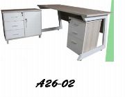 A26-02 - Office table - office furniture - partition -- Office Furniture -- Quezon City, Philippines