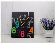 3D Led Kitchen Utensil Color Quartz Wall Time Clock Watch -- Office Decor -- Metro Manila, Philippines