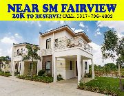 single attached 3 bedrooms house and lot for sale sm fairview -- House & Lot -- Bulacan City, Philippines