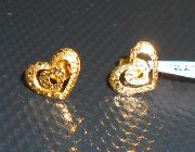 heart hearts earrings earring 18K GOLD Golden 18 Karats KARAT PHILIPPINES -- Everything Else -- Metro Manila, Philippines