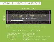 business card; calling card; offset; digital -- Digital Art -- Metro Manila, Philippines