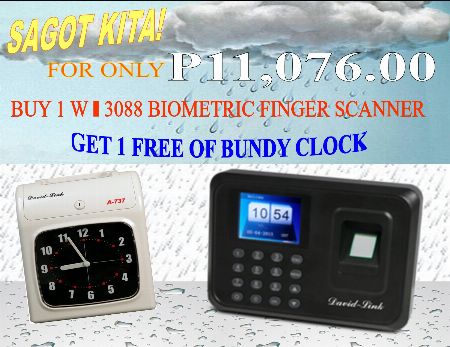 Bundy Clock Biometric Finger Scanner -- Other Business Opportunities Metro Manila, Philippines