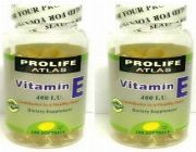 Vitamin E -- Nutrition & Food Supplement -- Bacoor, Philippines