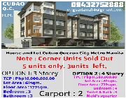 House and Lot 3Storey Cubao Quezon City Metro Manila for sale -- Condo & Townhome -- Quezon City, Philippines