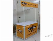Steel Portable Booth Promotional Sampling Collapsible Table -- Advertising Services -- Quezon City, Philippines