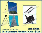 X-Banner Stand Tarpaulin Standee Tarp Indoor Outdoor XBanner Tripod -- Advertising Services -- Quezon City, Philippines