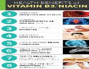 Niacin BilinaMurato nicotinic acid, vitamin b3, b3, niacin 500 -- Nutrition & Food Supplement -- Metro Manila, Philippines