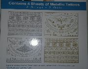 Metallic Jewelry TATTOOS. 70 Designs bilinamurato shimmer -- All Health and Beauty -- Metro Manila, Philippines