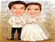 #creativewurkz #caricature #weddinggift #birthdaygift -- Drawings & Paintings -- Rizal, Philippines