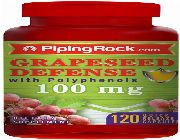 Grapeseed Extract GRAPESEED DEFENSE grape skin bilinamurato piping rock Polyphenols -- Nutrition & Food Supplement -- Metro Manila, Philippines