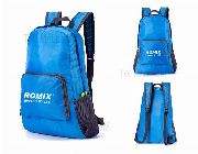 Romix Foldable Travel Bag Backpack Back Side Pack Luggage Splash Proof -- Bags & Wallets -- Metro Manila, Philippines