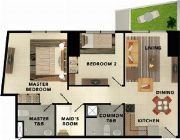79 m² - 2 bedroom unit taft east gate cebu -- Apartment & Condominium -- Cebu City, Philippines