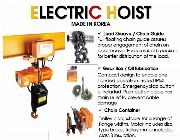 Electric Hoist Chain -- Building & Construction -- Metro Manila, Philippines