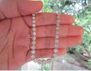 Tennis Necklace,Diamond Necklace,white gold necklace,necklace -- Jewelry -- Pampanga, Philippines