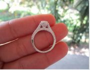 Natural Diamond,Diamond Engagement Ring,Emerald Diamond,White Gold Ring -- Jewelry -- Pampanga, Philippines