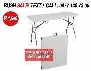 foldable table, table, party table, working table -- Furniture & Fixture -- Quezon City, Philippines