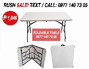 foldable table, table, party table, working table -- Furniture & Fixture -- Quezon City, Philippines