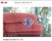 Natural Diamond,Diamond Ring,Blue Sapphire Ring,White Gold Ring -- Jewelry -- Pampanga, Philippines