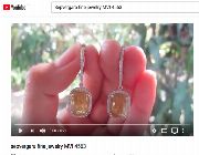 Natural Diamond,Diamond Earrings,Yellow Diamond,Diamond Dangling Earrings -- Jewelry -- Pampanga, Philippines