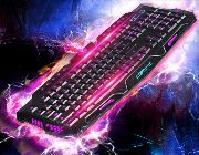 Wireless Backlight TriColor LED Game Gaming USB Keyboard -- Peripherals -- Metro Manila, Philippines